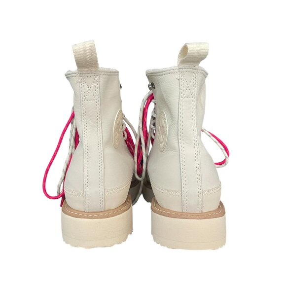 Converse Chuck Taylor Crafted High Top Boots Off White Pink, Size 10 (W) NWOB - Picture 3 of 10